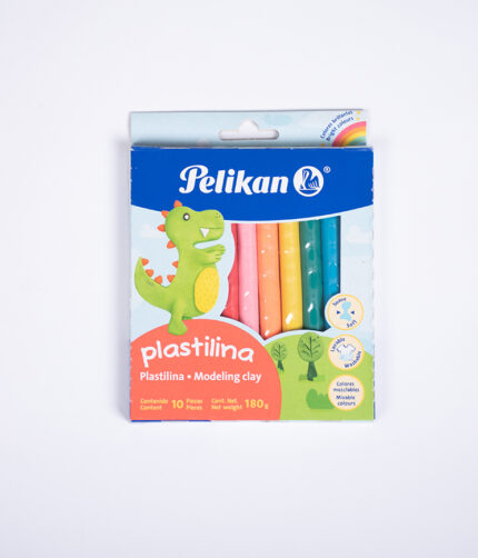 Plastilina Pelikan C/10 Colores
